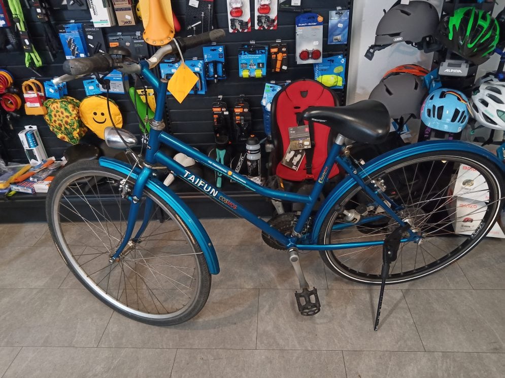 Fahrrad gebraucht blau Taifun